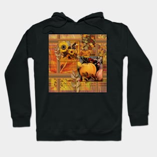 Bountiful Harvest Digital Collage Hoodie